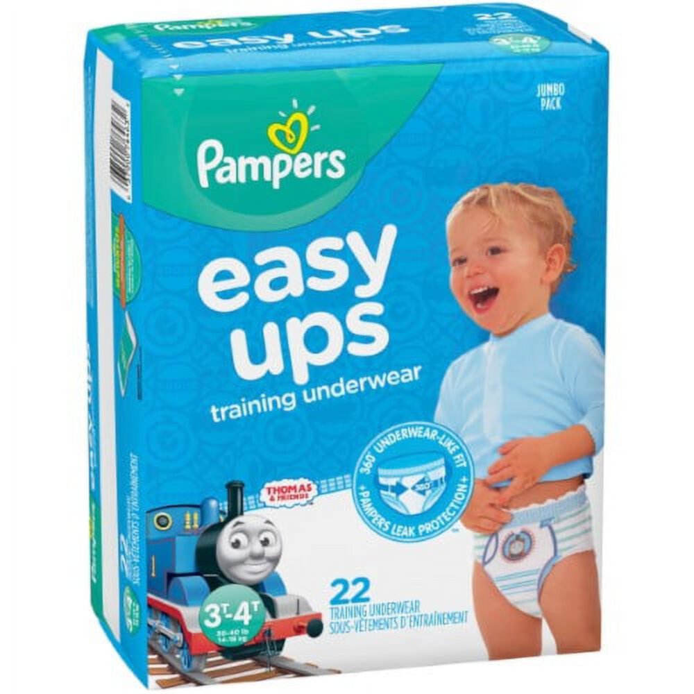 Pampers Boys' Easy Ups Training Underwear (Pack of 3) Pampers