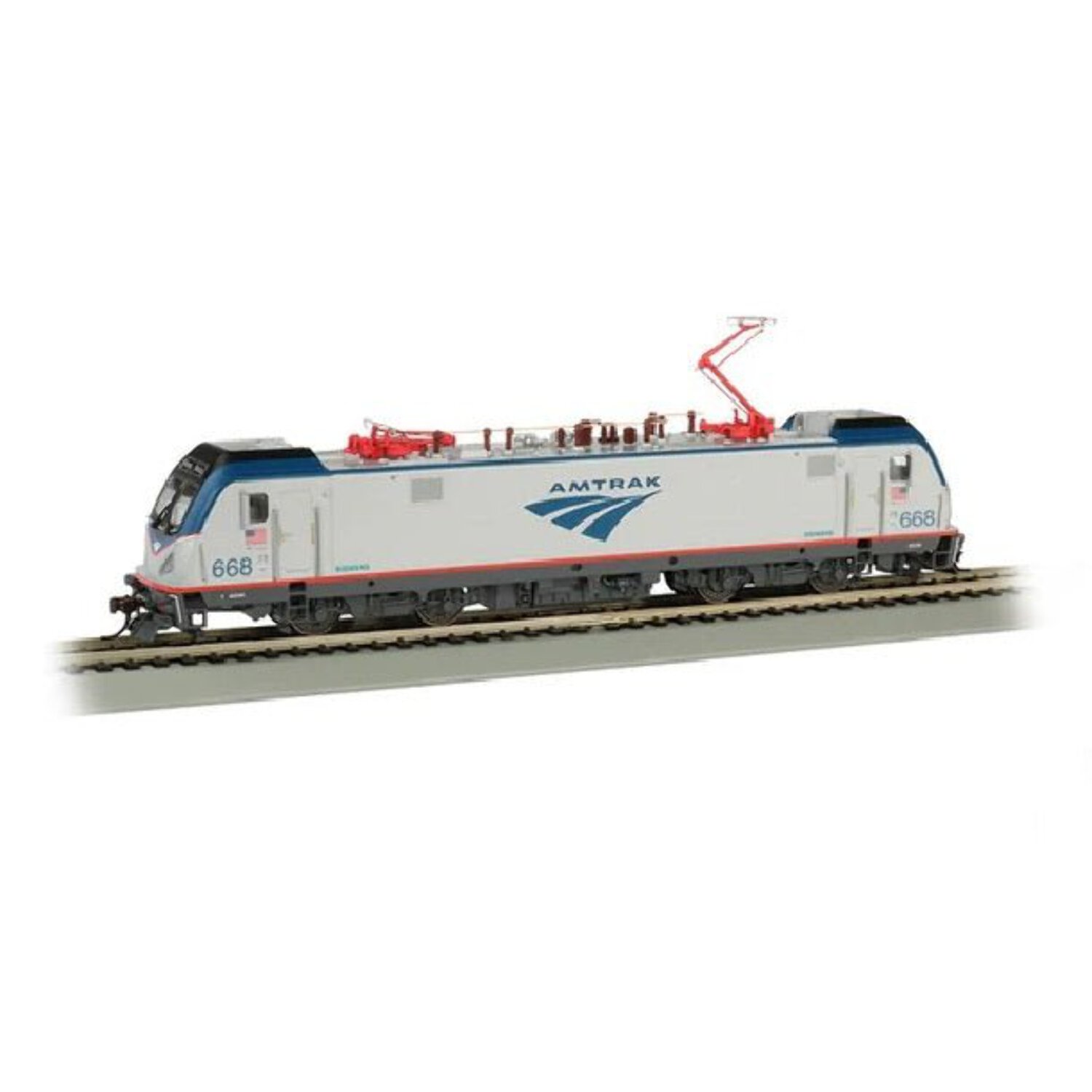 Bachmann 67407 HO Amtrak ACS-64 Electric Locomotive with DCC Sound #668 Unknown