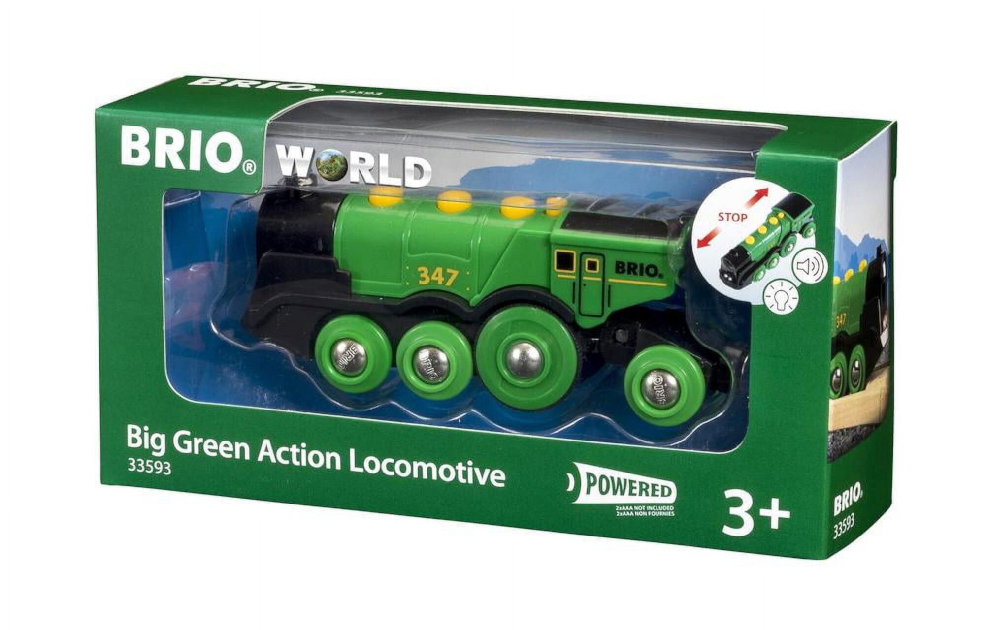 Brio Green Locomotive 33593 Brio