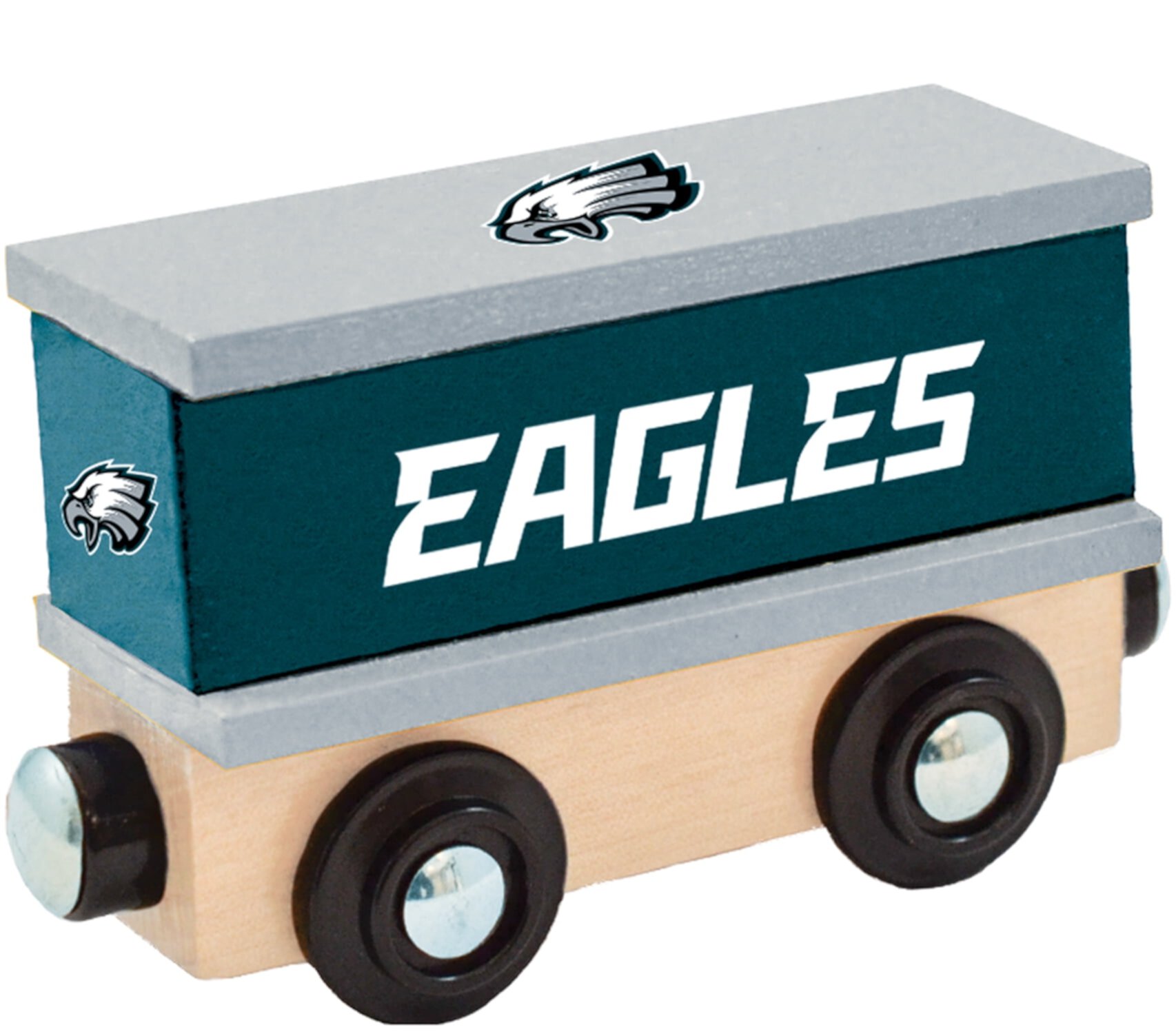 MasterPieces Wood Train Box Car - NFL Kansas City Chiefs MasterPieces