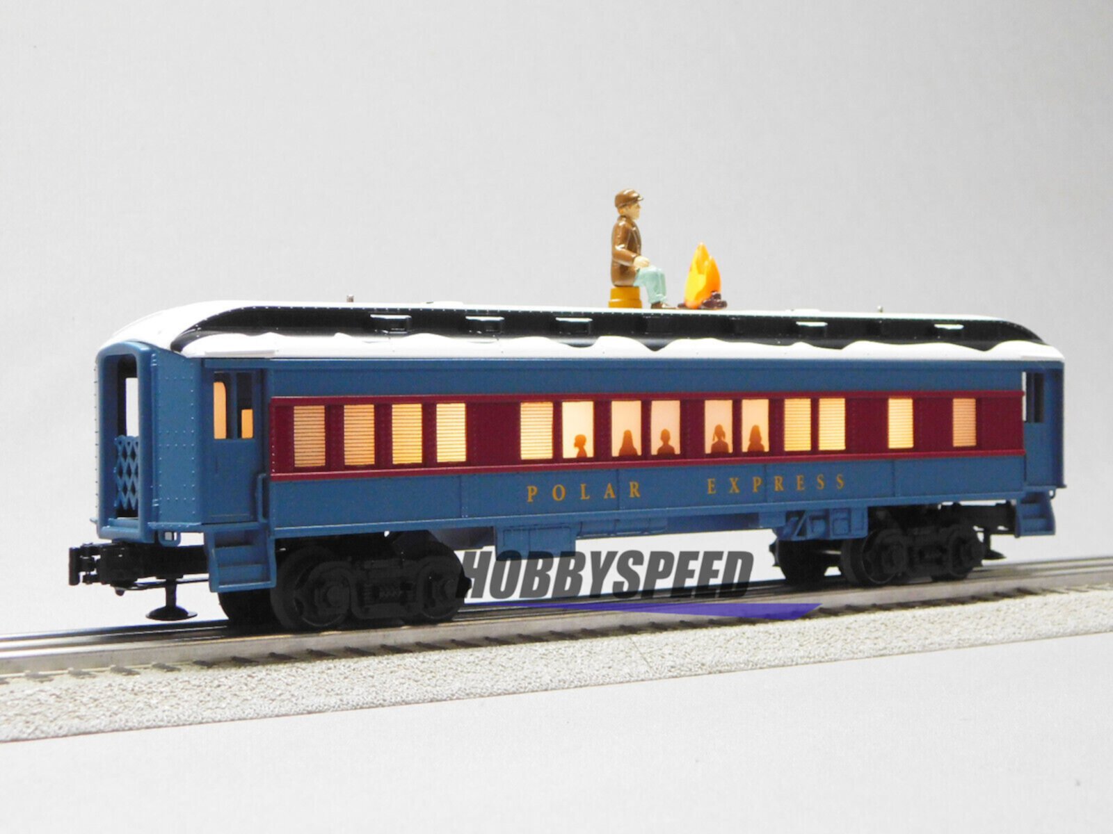 Lionel The Polar Express Disappearing HOBO Passenger CAR O Gauge 2123130-DH Lionel