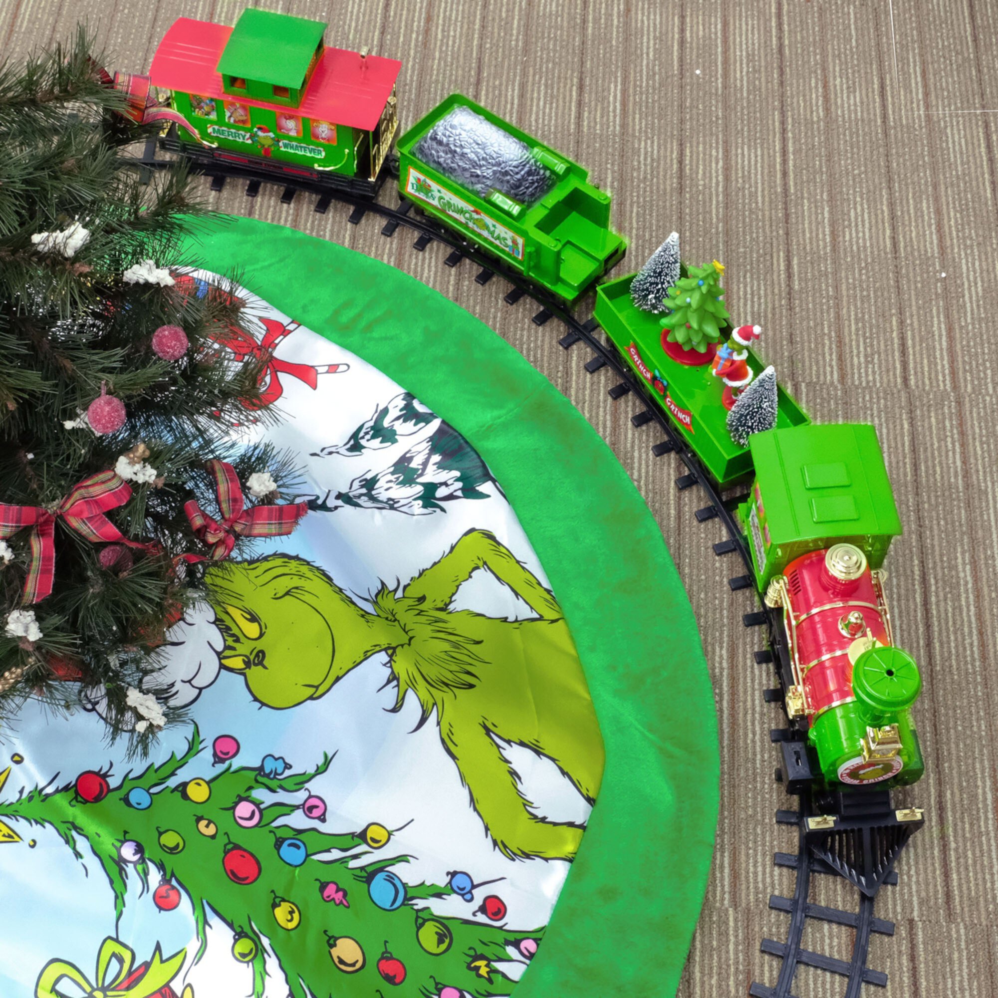 WondaPop Grinch Train Set Dr. Seuss