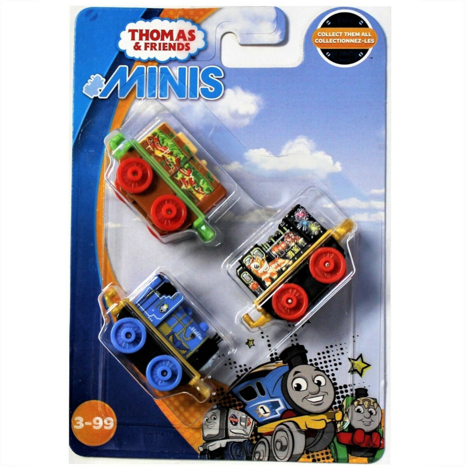 Thomas & Friends Ready to Play Minis 3 Pack Model Train Locomotives Thomas & Friends