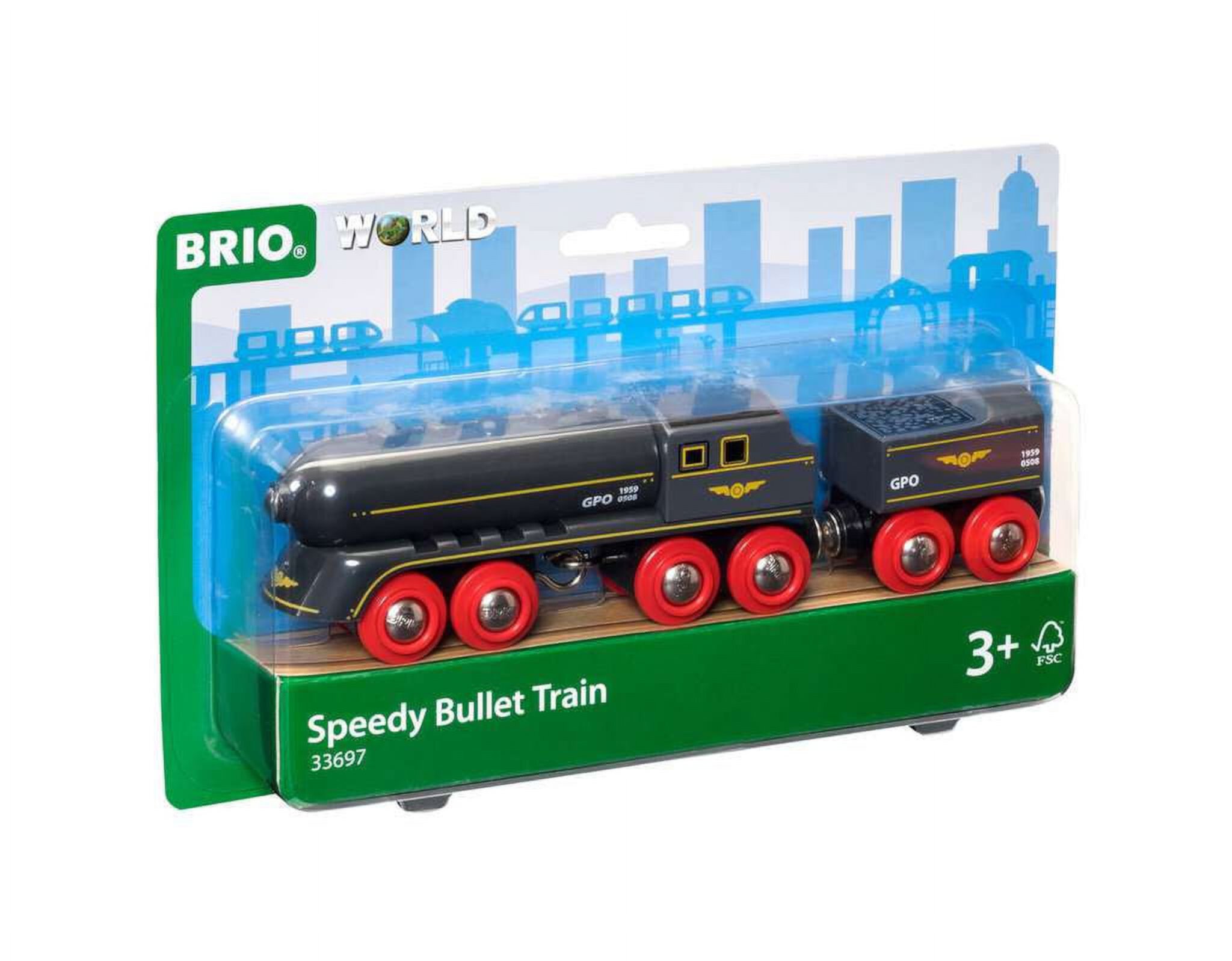 BRIO Speedy Bullet Train BRIO World Train Brio