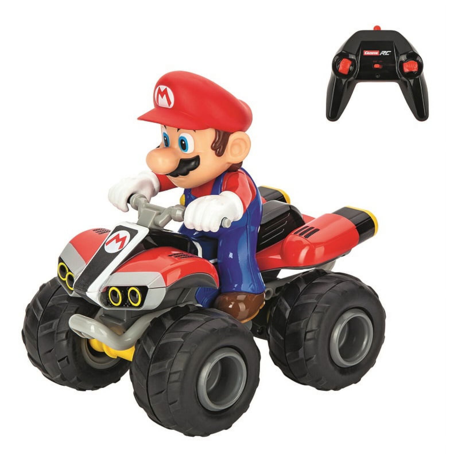 Carrera RC 2.4GHz 1:20 Scale Radio Control Toy Car Mario Kart Quad - Mario Carrera