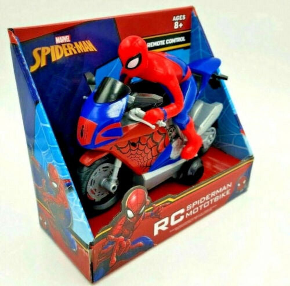 Marvel Spider-Man RC Spiderman Motorbike Marvel