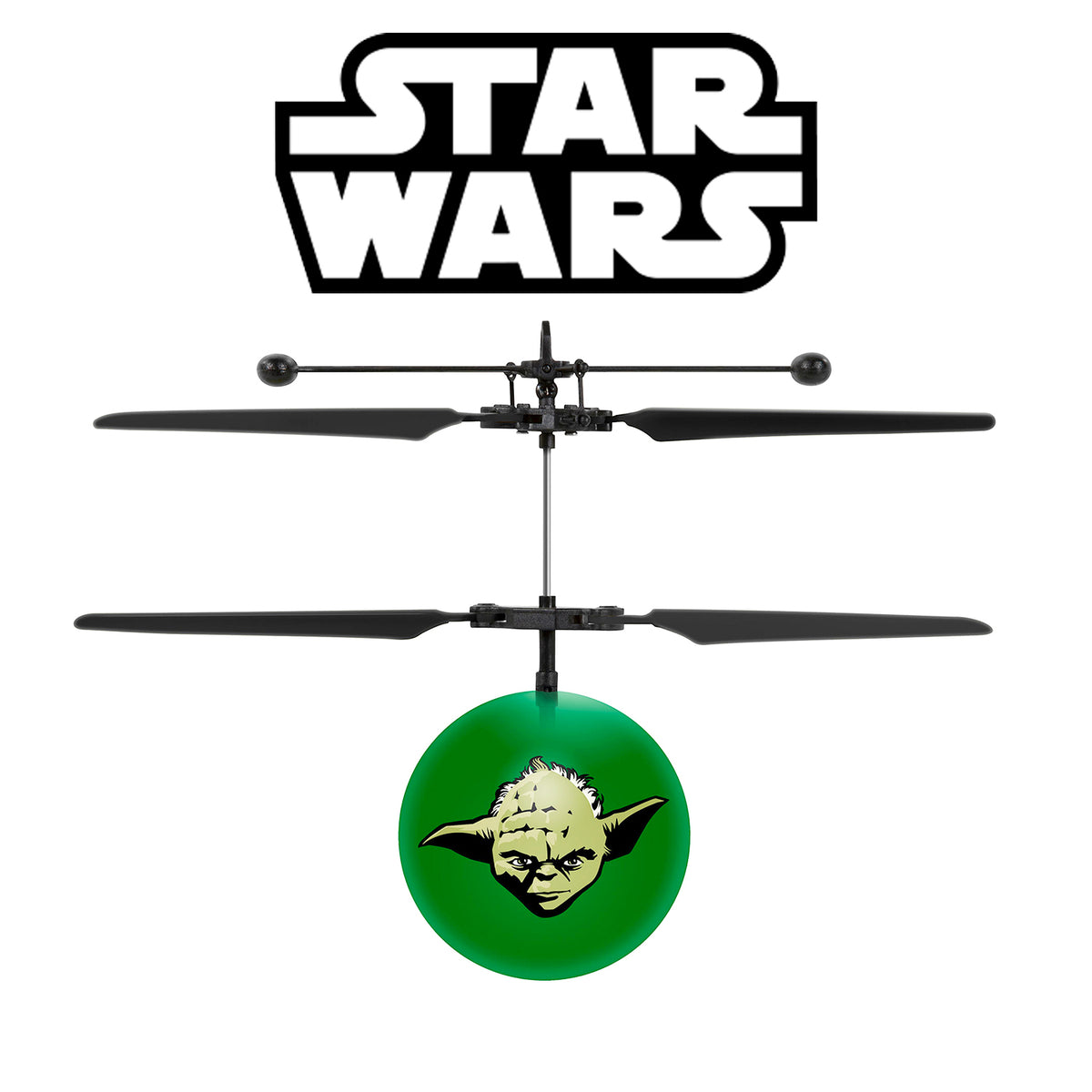 Star Wars Yoda IR UFO Ball Helicopter World Tech Toys