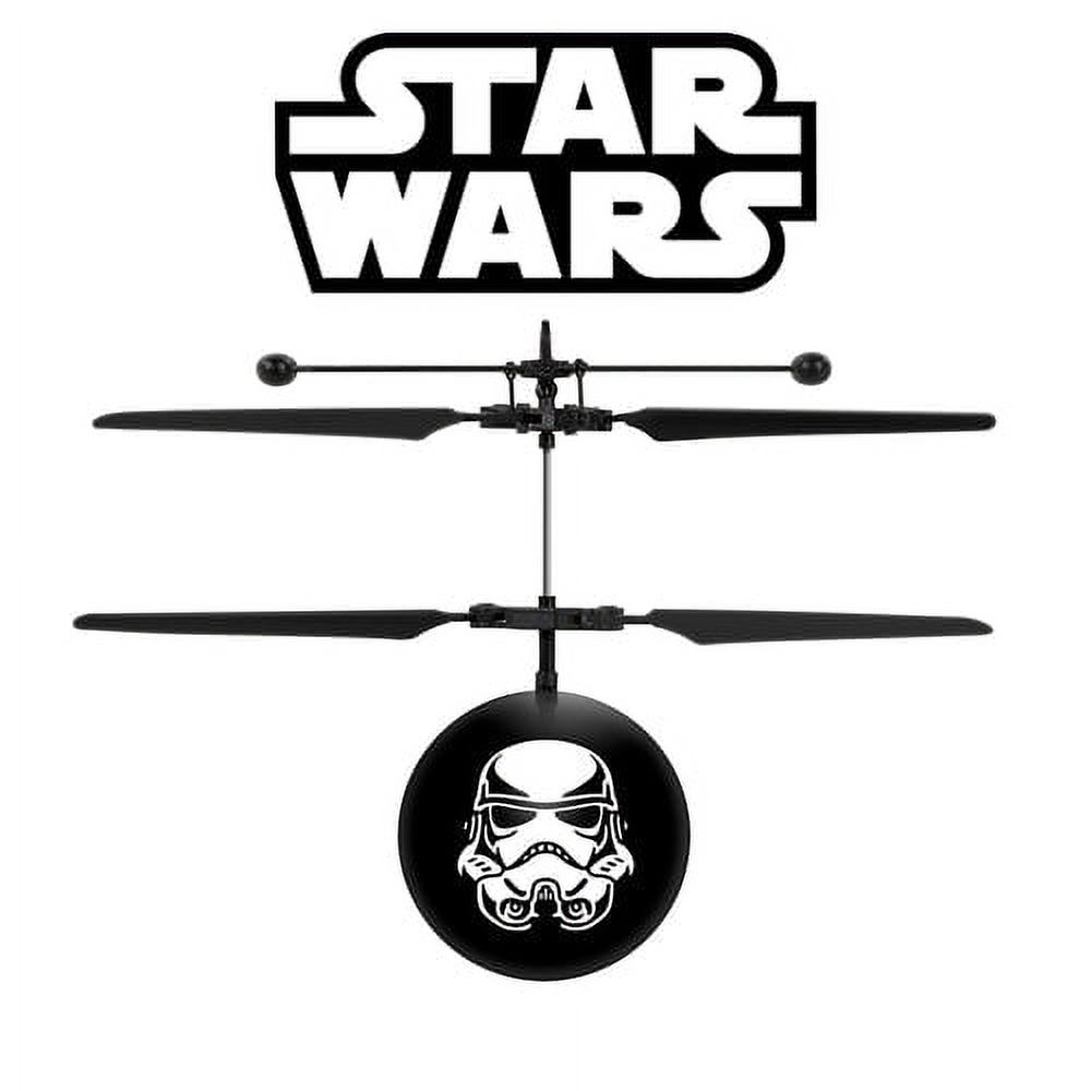 Star Wars Stormtrooper IR UFO Ball Helicopter World Tech Toys