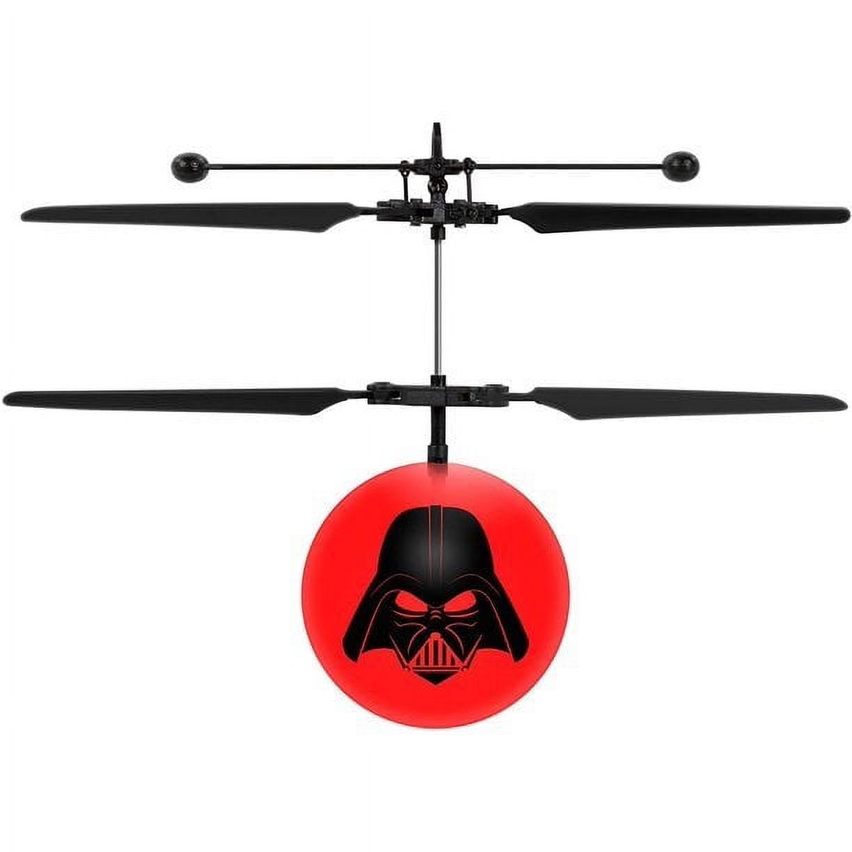 Star Wars Darth Vader IR UFO Ball Helicopter World Tech Toys