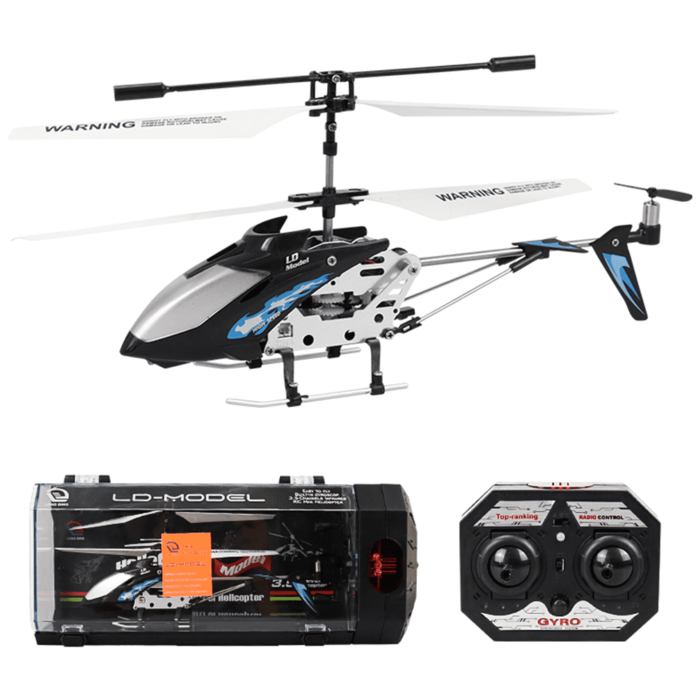 Remote Control Helicopter, RC Helicopters with Lights for Kids Beginners, 3.5 CH Aircraft Indoor Flying Toy for Boys Girls, One Key Take off Landing Tyethy