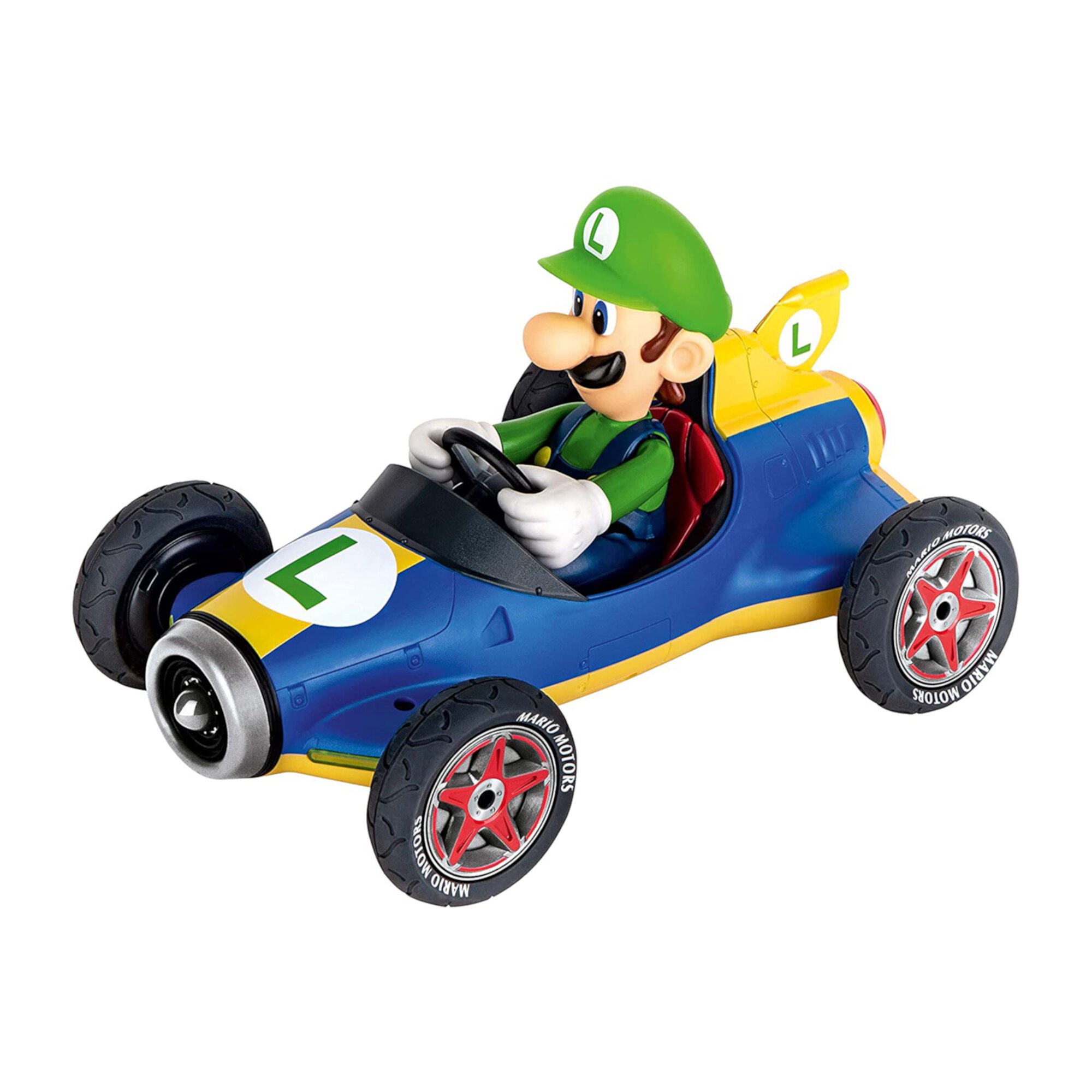 Carrera Officially Licensed Nintendo Mario Kart Remote Control Car, Luigi Carrera