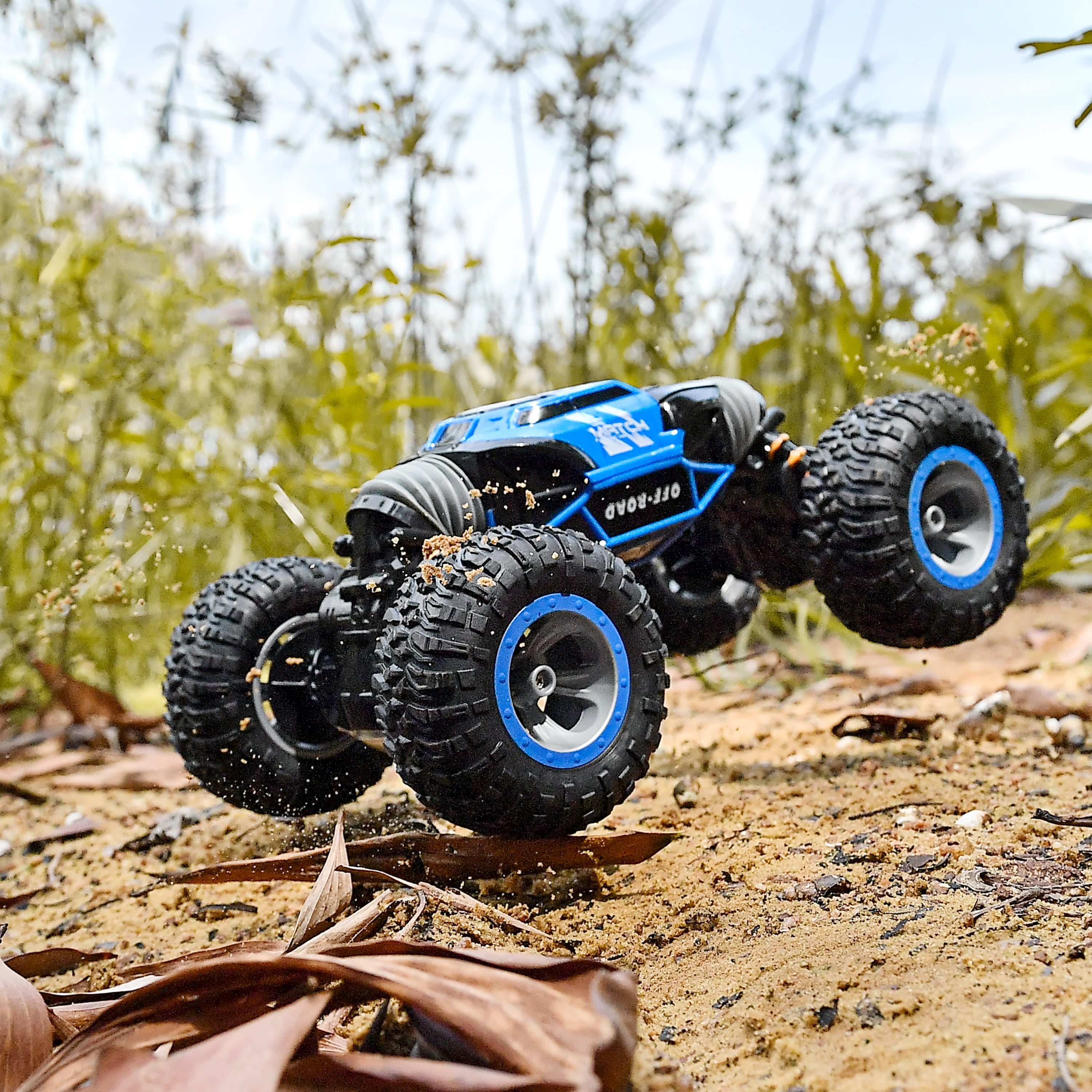 Toy Choi's RC Car for Kids, 1:14  All Terrains RC Monster Trucks, Electronic Remote Control Cars, for Kids Age 3-11, Red Toy Choi's