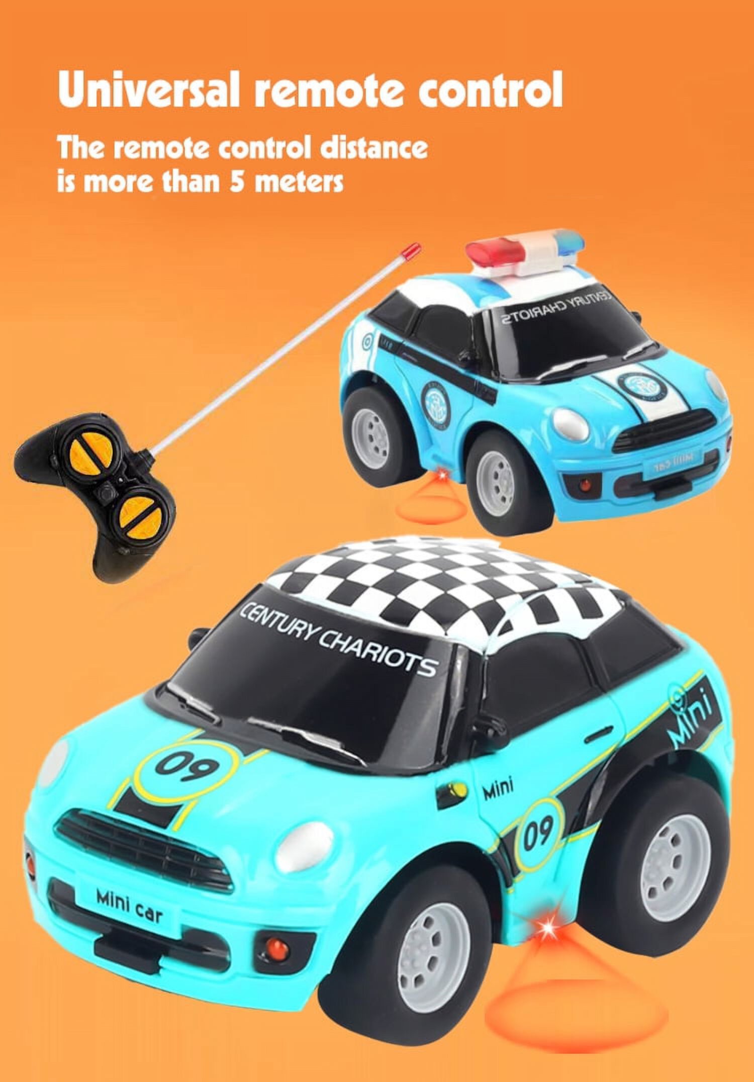 Kid Odyssey RC Car Toy for Kids Age 3-5, 1:43 Mini RC Cars Toy for Toddlers Age 1-3, Birthday Christmas Gift for Boys Girls Kid Odyssey