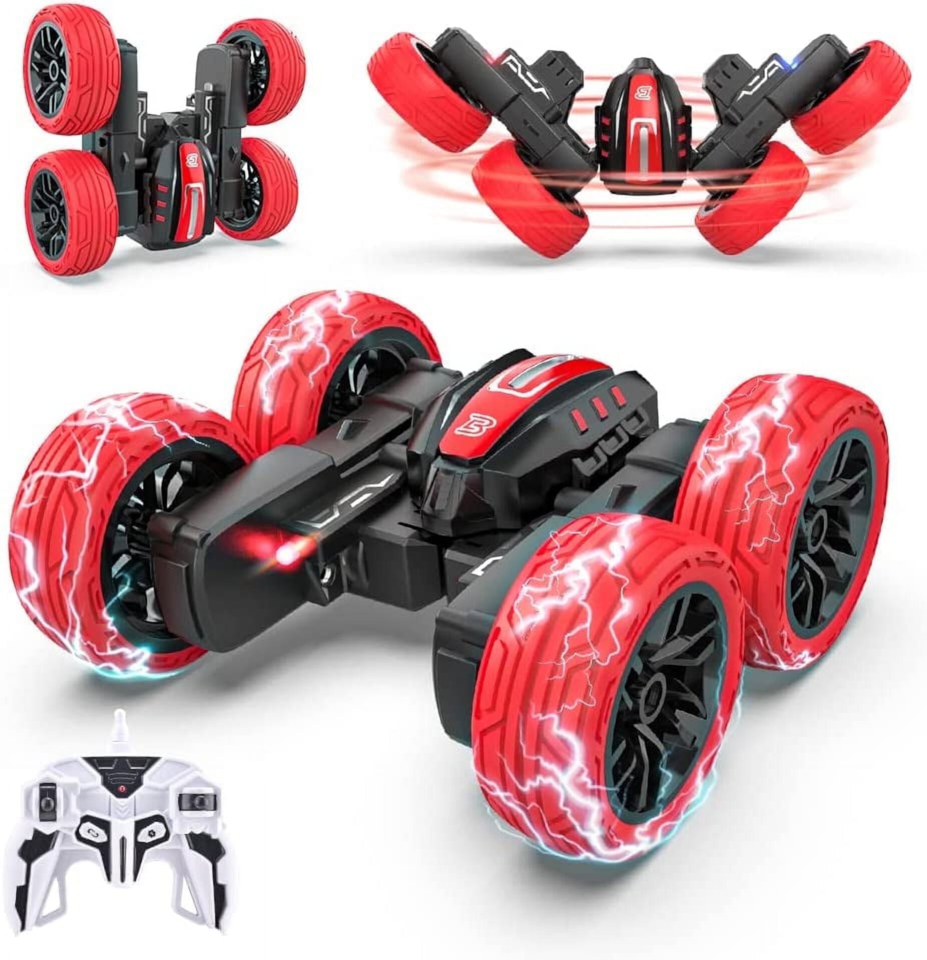 YCFUN Remote Control Car for Kids, Electric Boys Toys Age 5-7, RC Stunt Car for Boys Kids 8-11 YCFUN