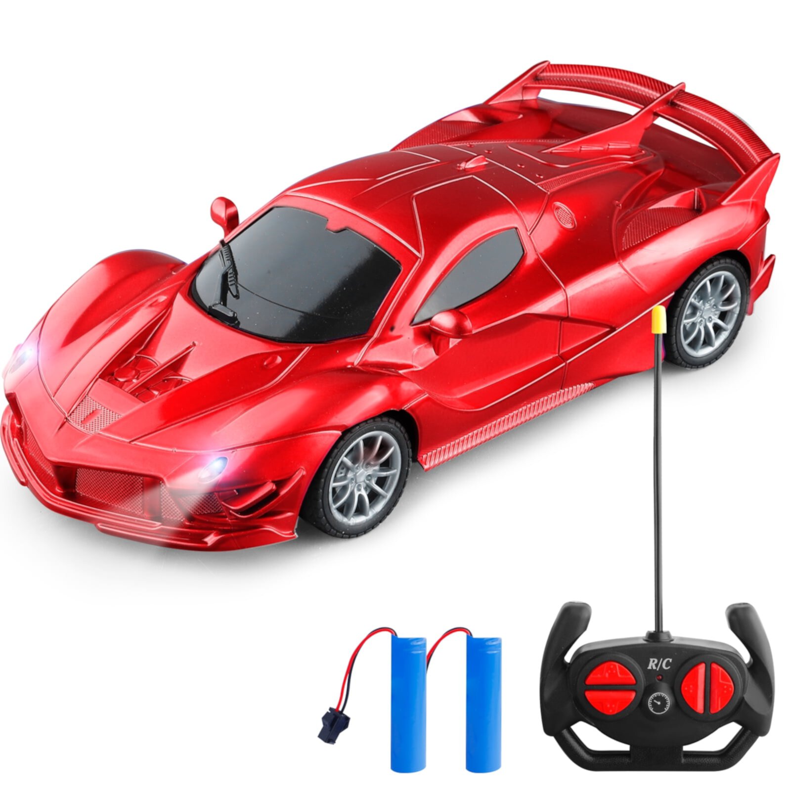 Remote Control Car RC Cars Toys for Boys 3-6 Years 1/18 Electric Sport Racing Hobby Rc Crawler Toy Car Model Vehicle Rechargable Xmas Gifts (Black) NETNEW