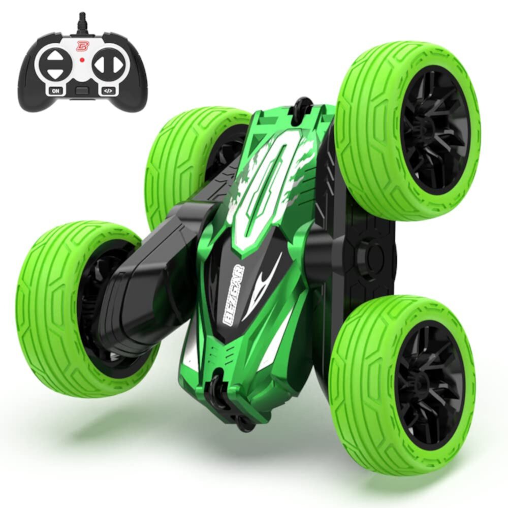 YCFUN RC Cars for Boys 4-7, Remote Control Double Side 360 Flips Rotating Stunt Cars for Birthday Gifts for Todllers Kids Boys Girls YCFUN