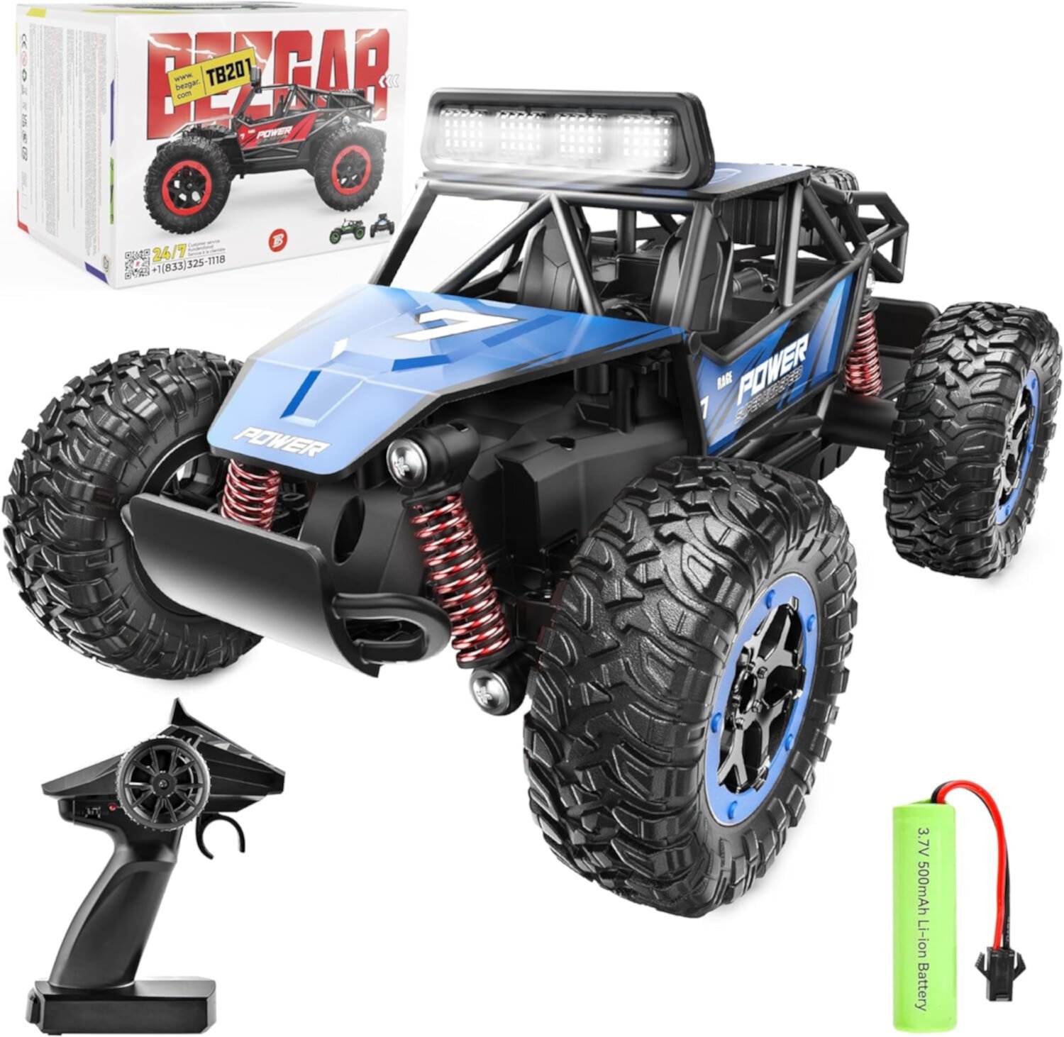 YCFUN RC Monster Trucks RC Cars Remote Control Cars 1:20 Alloy Radio Control Toy Trucks for Boys Kids Adults YCFUN