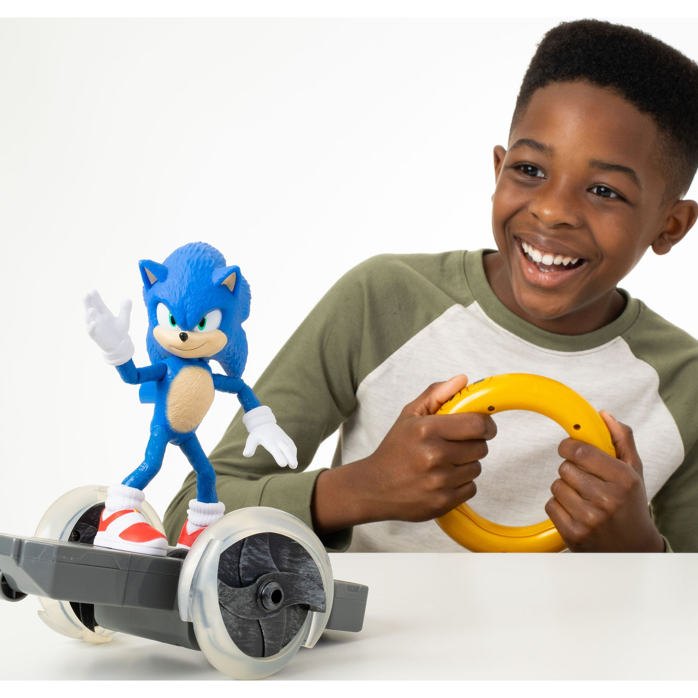 Sonic 2 Movie Sonic Speed RC Remote Control  For Age Group 4+ Sonic