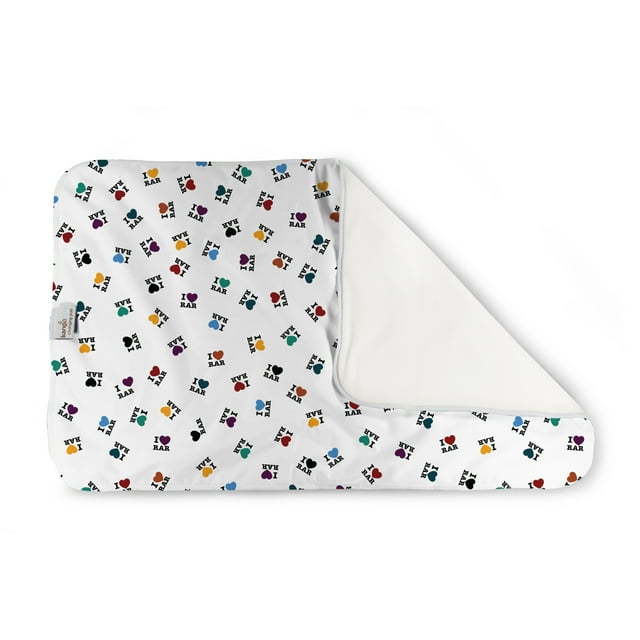 Kanga Care Reusable Absorbent & Waterproof Changing Pad 24" x 15" - Book Club Kanga Care