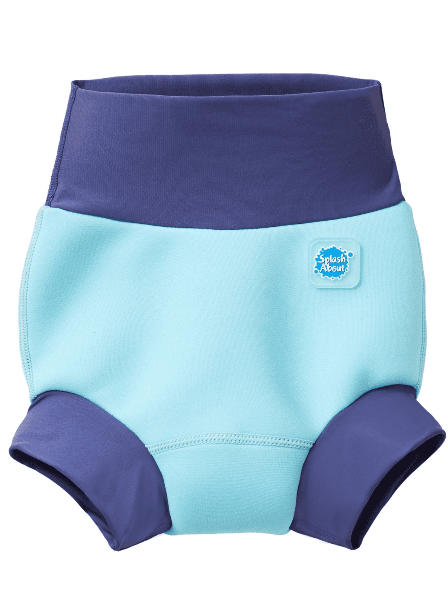 Splash About Happy Nappy Reusable Swim Diaper ,Blue Cobalt, 0-3 Months Splash About