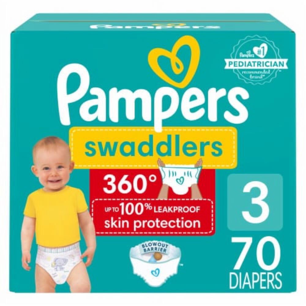 Pampers Swaddlers 360 Pull-On Diapers, Size 3 (16-28lbs) Visit the Pampers Store