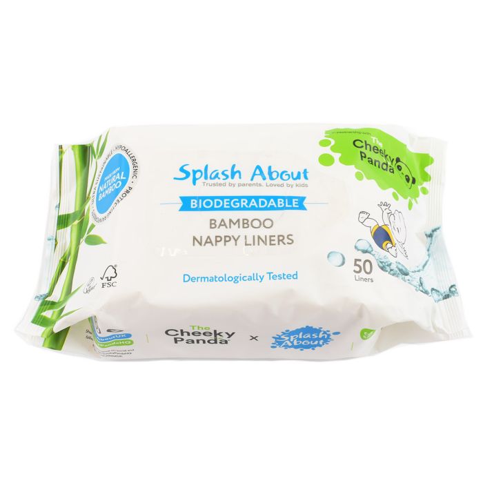 Splash About Biodegradable Swim Nappy Liners - Pack of 50 Splash About