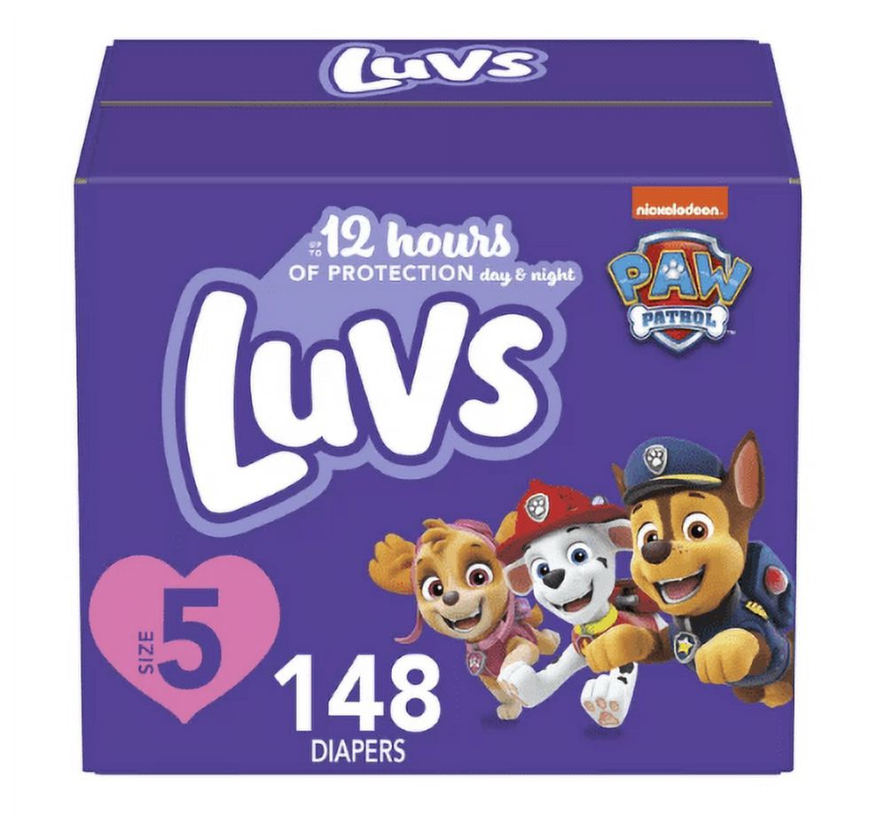 Luvs Diapers, Size 5, 148 Count Luvs