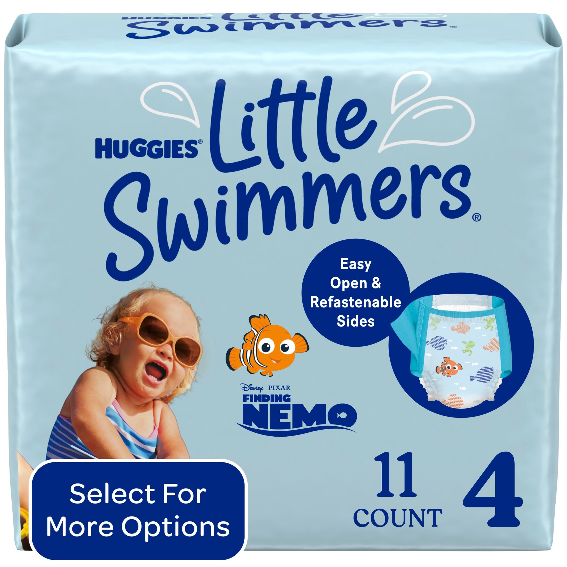 Huggies Little Swimmers Swim Diapers, Size Small, 12 Ct (Select for More Options) Huggies