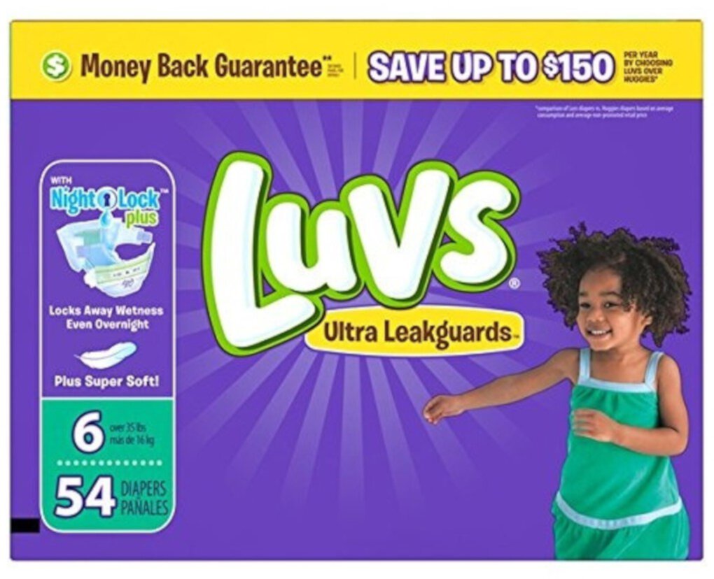 Luvs Ultra Leakguards Diapers, Size 6, 5 - (Pack of 3) Luvs