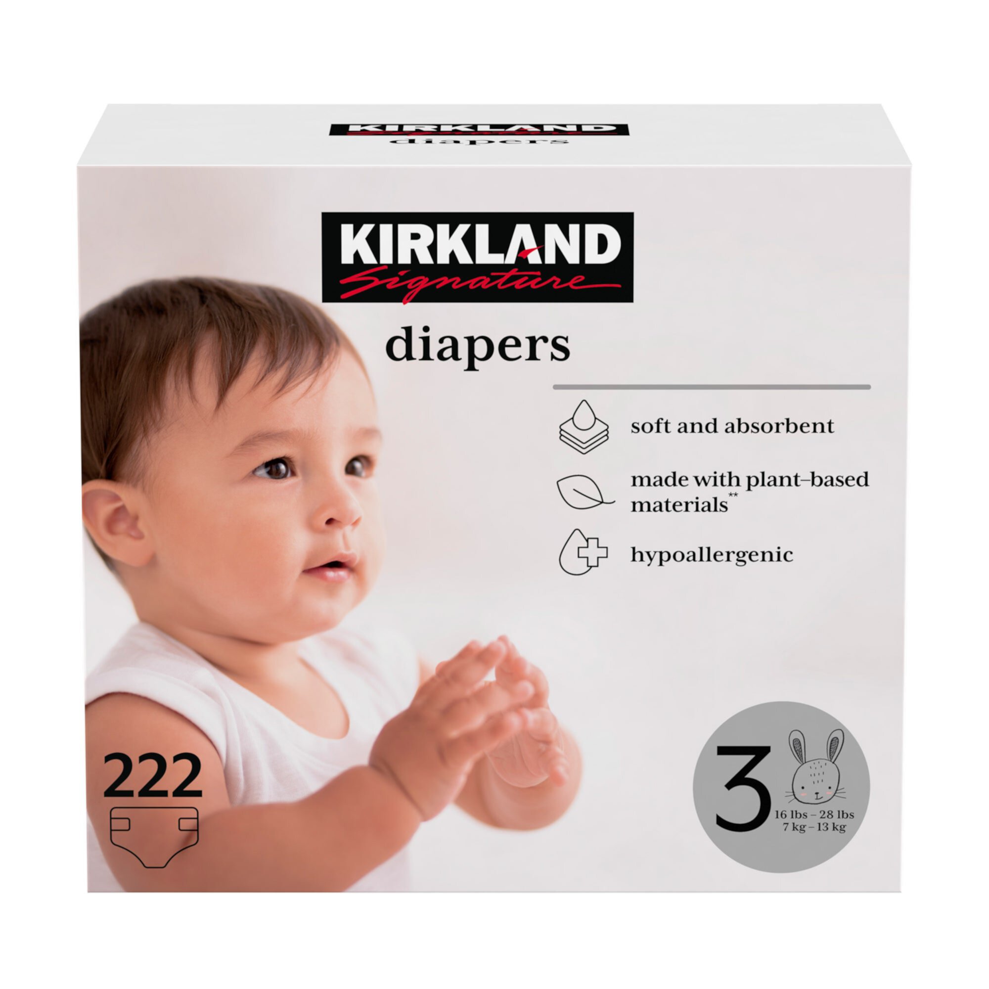 Kirkland Signature Diapers Sizes 3-6 YAHUI