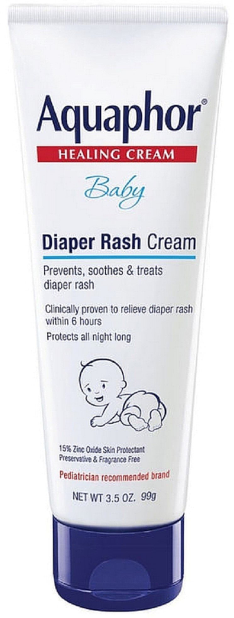 Aquaphor Baby Diaper Rash Cream 3.50 oz (Pack of 6) Visit the Aquaphor Store