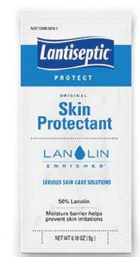 Lantiseptic Skin Protectant 5 Gram Individual Packet Unscented Ointment, LS0304 - Pack of 144 Lantiseptic