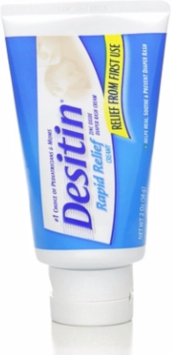 DESITIN Rapid Relief Diaper Rash Creamy Ointment 2 oz (Pack of 3) Desitin