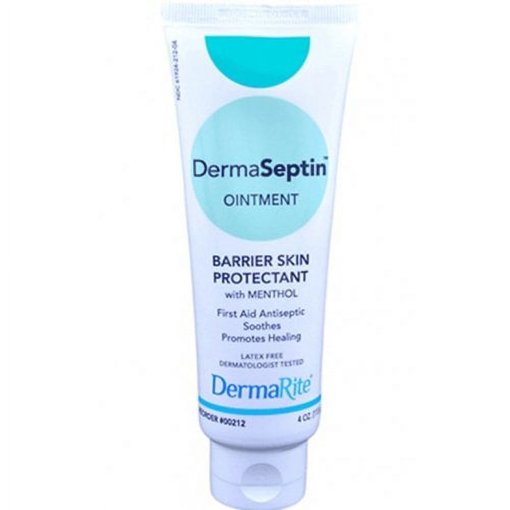 DermaSeptin Skin Protectant, 4 oz. Tube Scented Ointment, 00212 - Case of 24 DermaRite