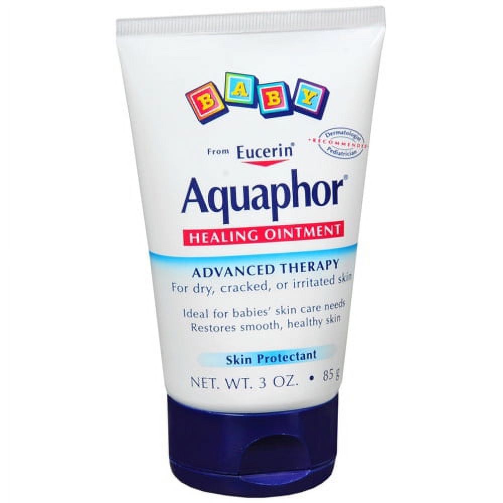 Aquaphor Baby Healing Ointment, Advanced Therapy, Skin Protectant - 3 Oz, 2 Pack Visit the Aquaphor Store