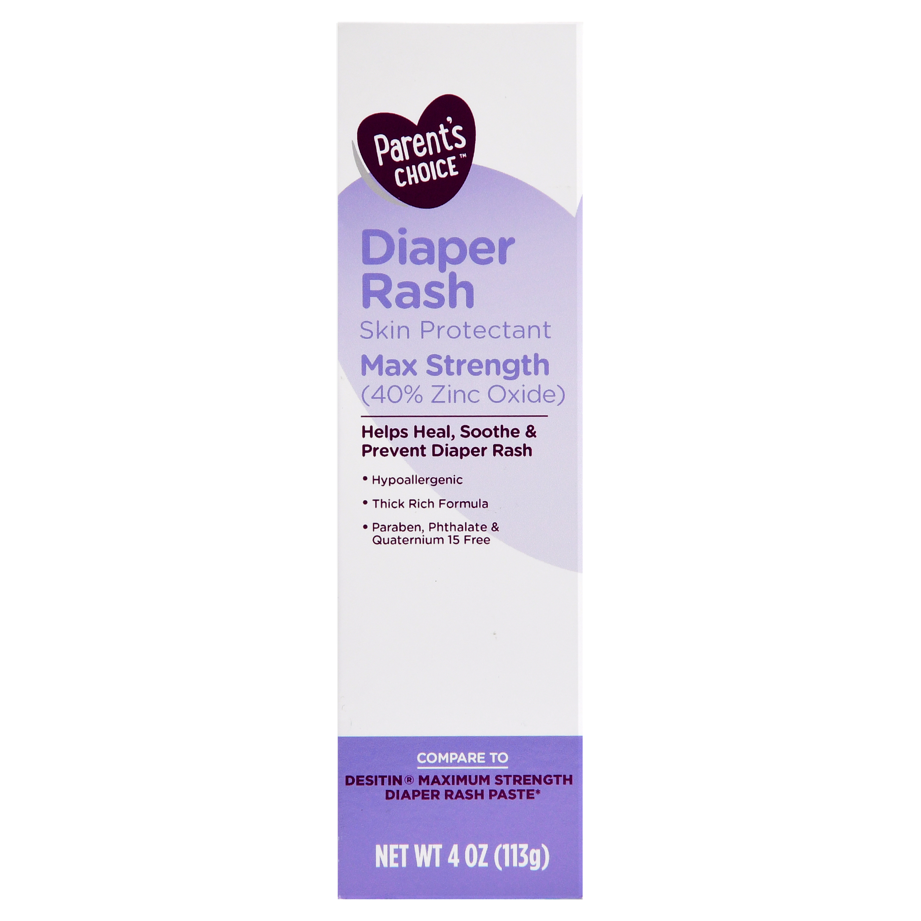 Parent's Choice Diaper Rash Ointment, Max Strength, 4 oz Parent's Choice