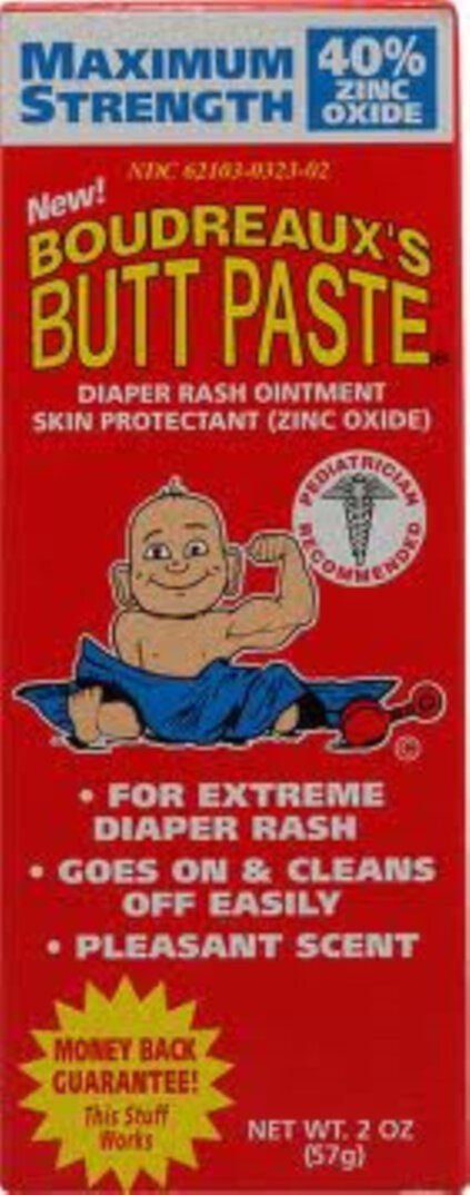 Boudreaux's Maximum Strength Butt Paste diaper rash ointment 2 oz (Pack of 3) Visit the Boudreaux's Butt Paste Store