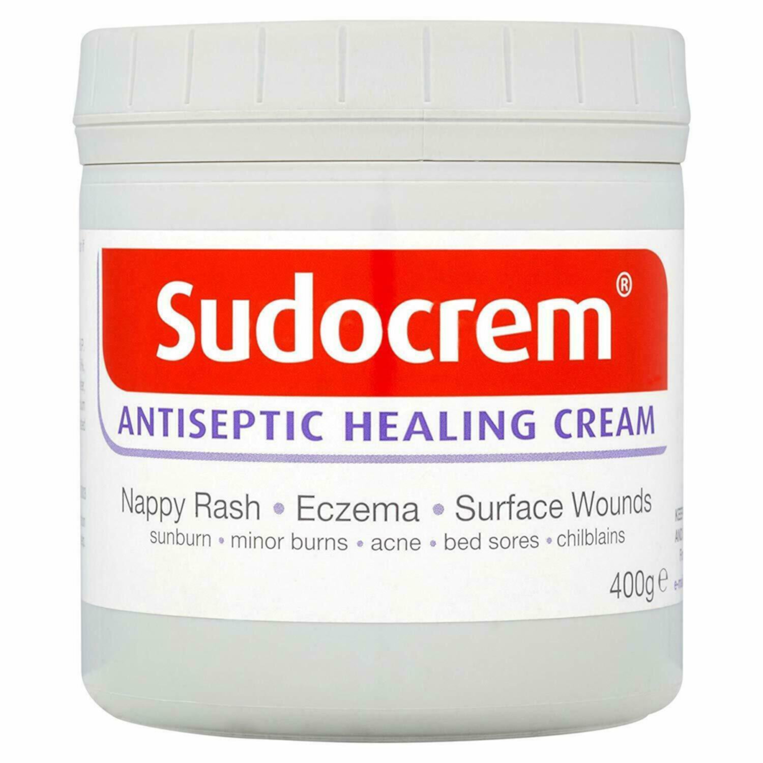 14oz SudoCrem 400g Antiseptic Healing Cream Exp.Date 2026 Nappy Rash Eczama,Baby Sudocrem