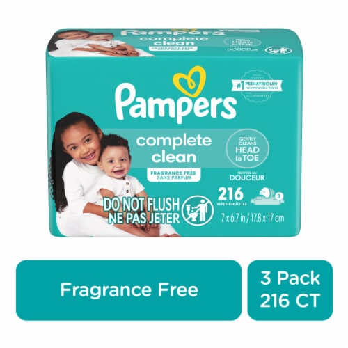 Pampers Fragrance Free Baby Wipes Pampers