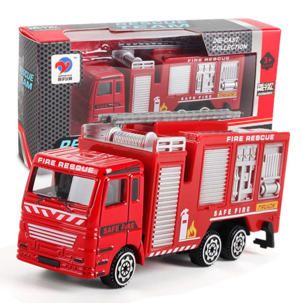 car Toys for Boys Age 6-10 Engineering Toy Mining Car Truck Children's Birthday Gift Fire Rescue Other Sehao