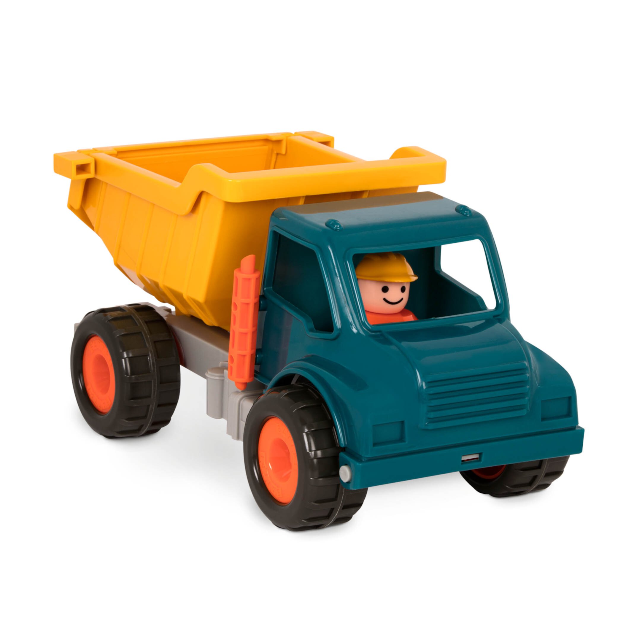 Battat Dump Truck Toy Truck with Figurine, Toddler and Preschool Toys Battat