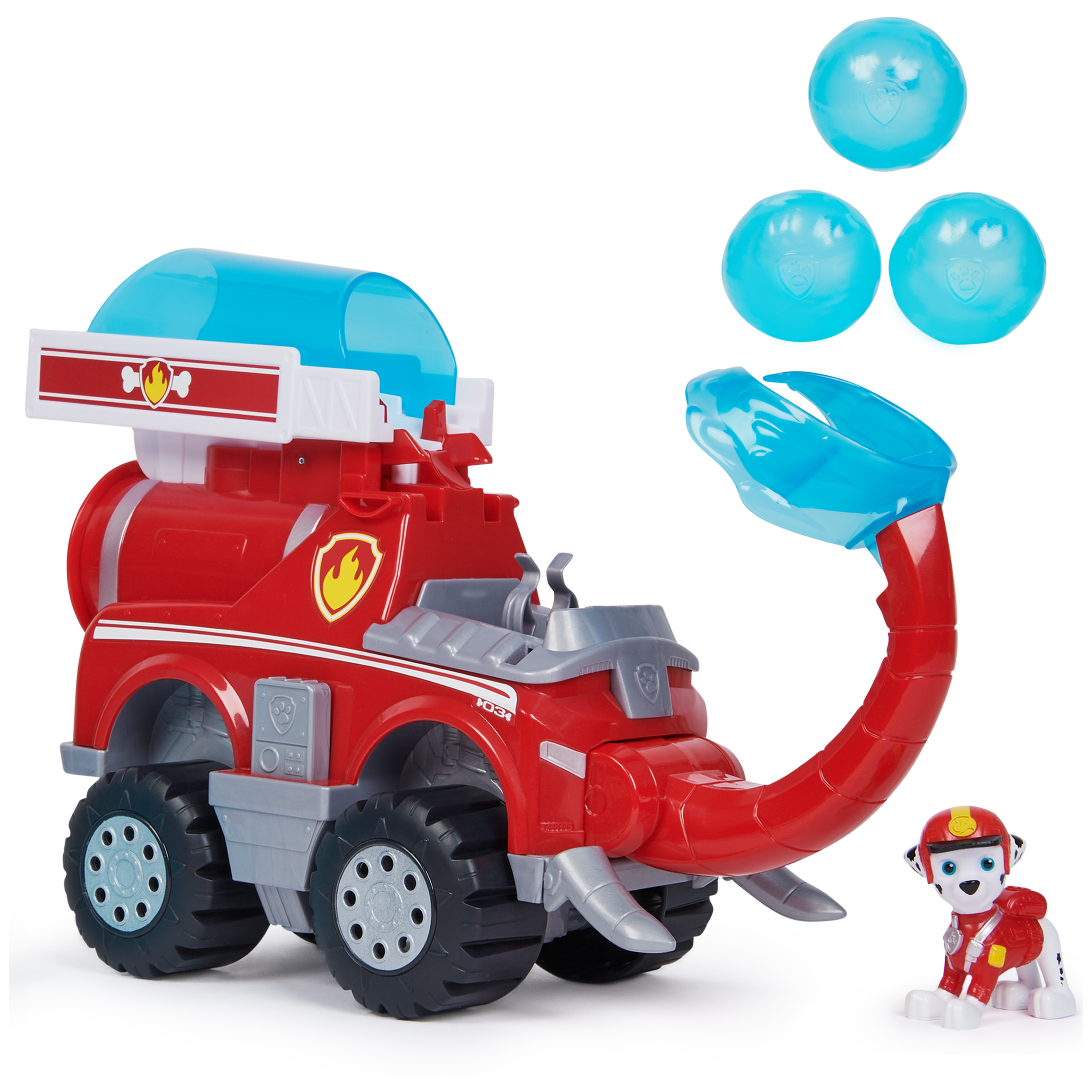 PAW Patrol Jungle Pups, Marshall Elephant Firetruck with Figure, Toys for Kids Ages 3 and Up Paw Patrol