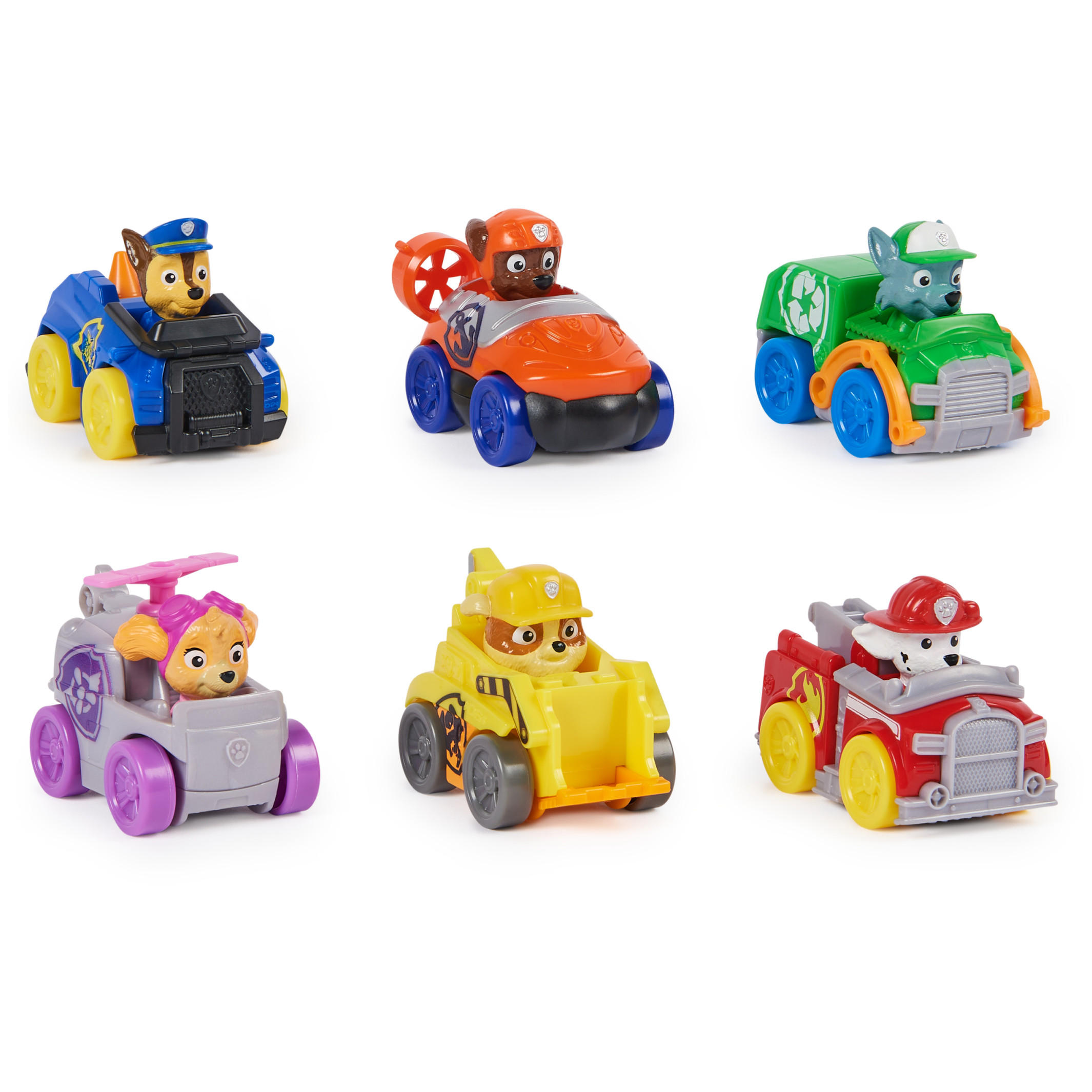 PAW Patrol: Pup Squad Racers, 6-Piece Vehicle Set Paw Patrol