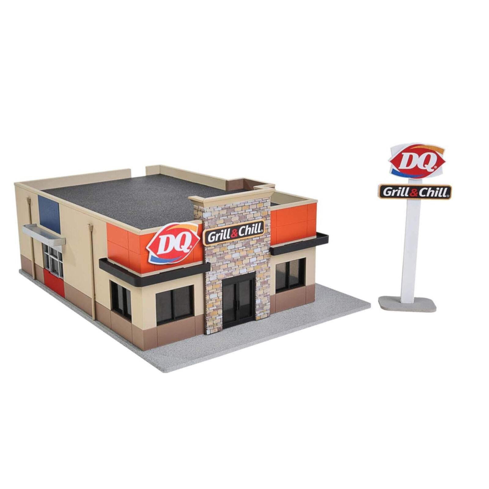 Walthers Cornerstone N Scale DQ Grill & Chill Kit Unknown