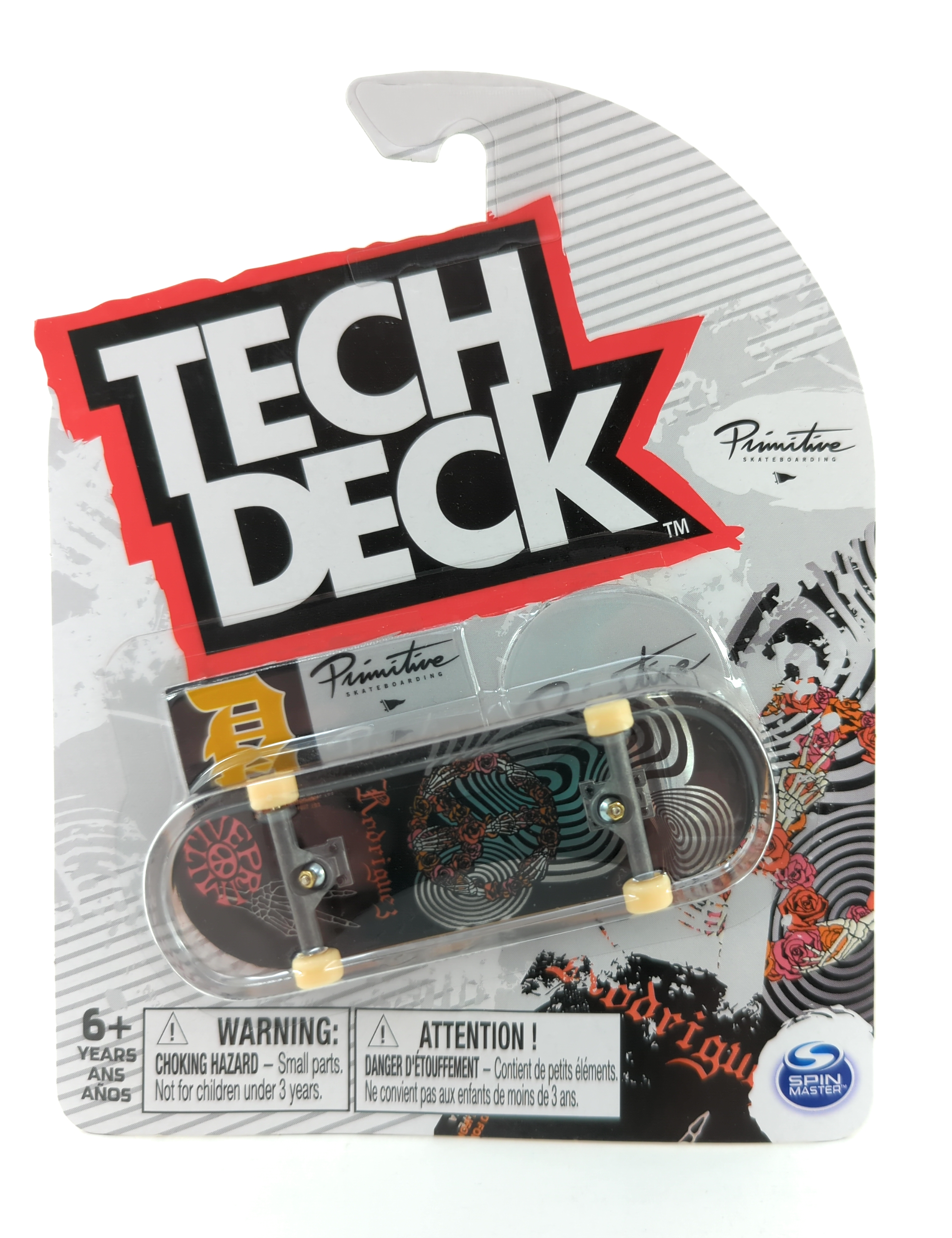 Tech Deck Primitive Skateboards Paul Rodriguez GFL Good For Life Rare 2022 Complete 96mm Fingerboard Tech Deck