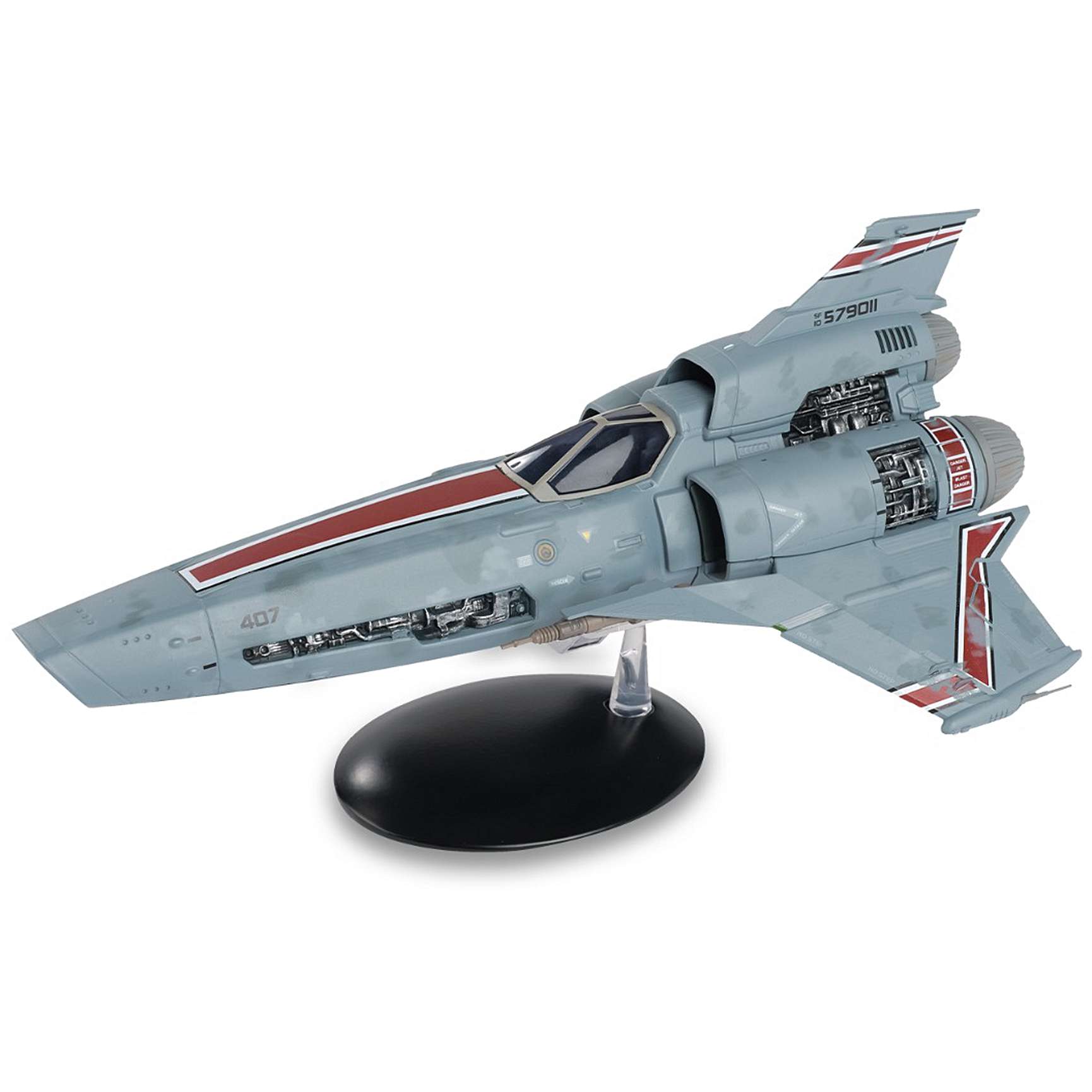 #15 Viper Mk III (Blood and Chrome) Model Diecast Ship (Eaglemoss / Battlestar Galactica) Eaglemoss