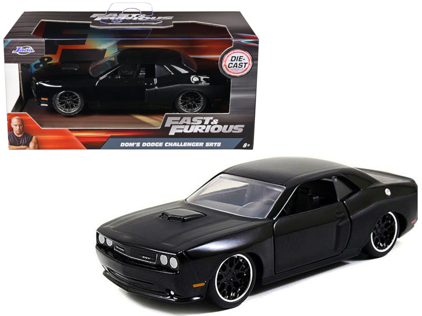 Jada Toys Dom's Dodge Challenger Car Play Vehicle JADA TOYS