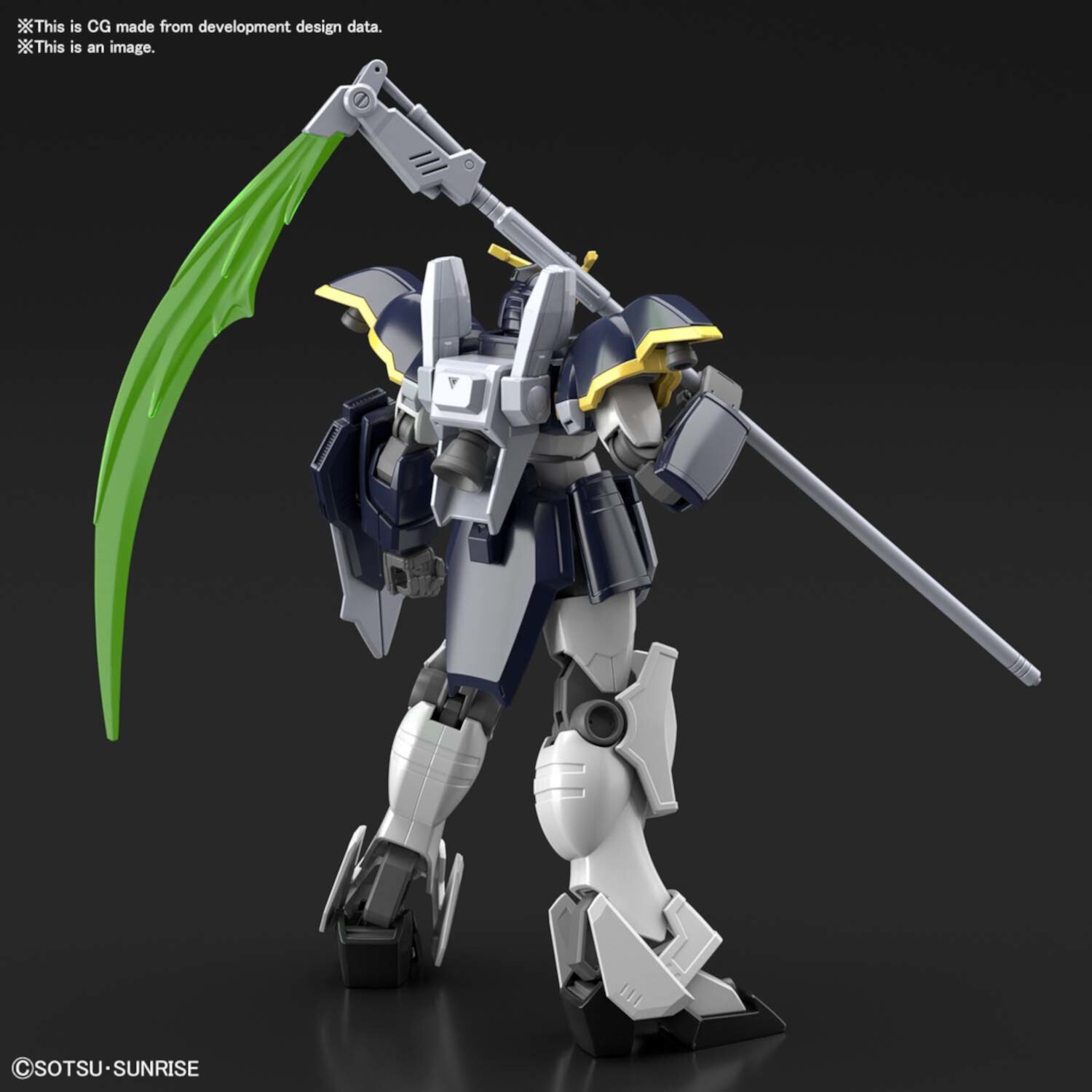 Bandai Hobby - Gundam Wing - HGAC - 1/144 Gundam Deathscythe Model Kit, Bandai, Gifts Bandai