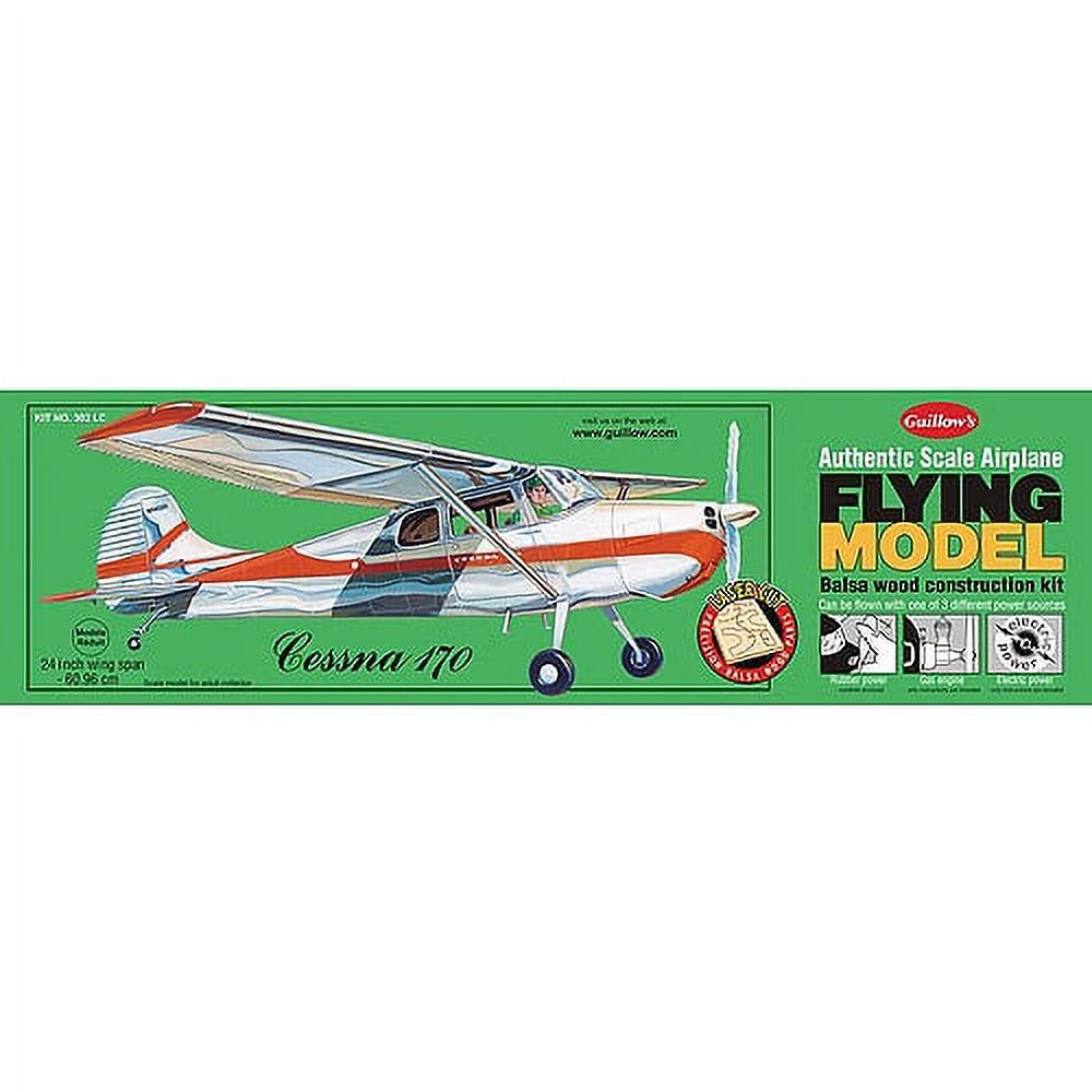 Guillow's Cessna 170 Laser Cut Model Kit Paul K. Guillow