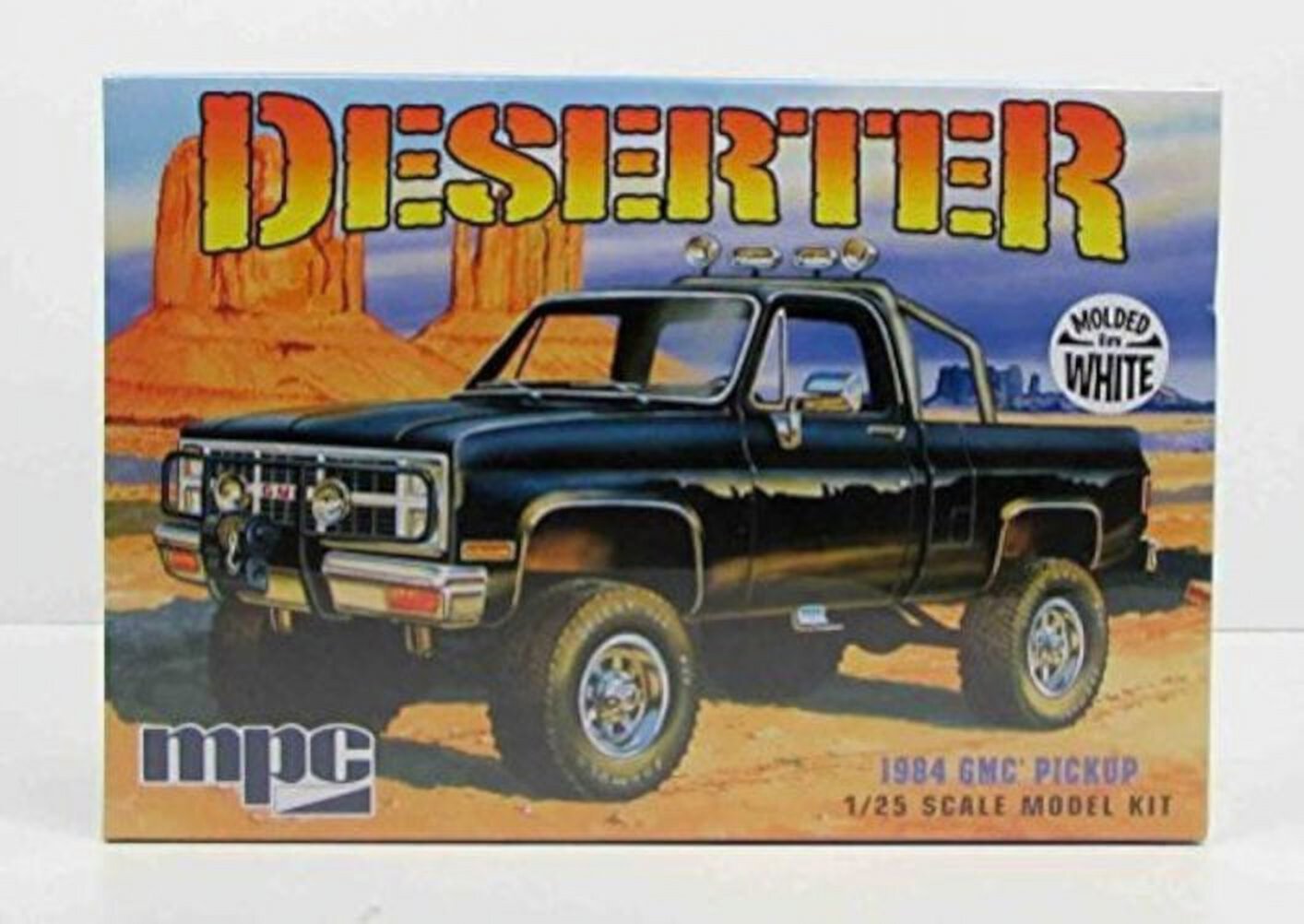 Auto World 1:25 Scale 1984 GMC Pickup Deserter MPC 847 New Truck Model Kit Auto World